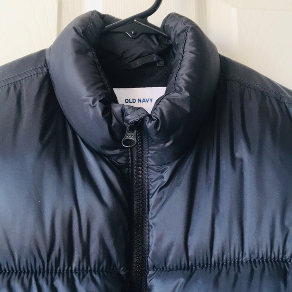 Boy Black Puff Vest - Picture 4 of 7